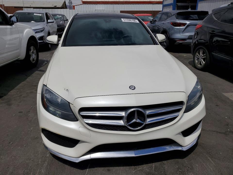2017 Mercedes-benz C-klasse VIN 55SWF4JB7HU225026 COPART salvage auction — MINOR DENT/SCRATCHES, Nv - Certificate Of Title (P), sold $6,500 on 2026-07-02 (photo 5)