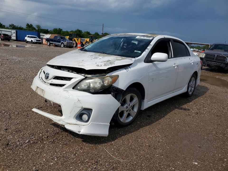 2012 Toyota Corolla VIN 5YFBU4EE3CP062625 COPART salvage auction — FRONT END, Tx - Salvage Vehicle Title, sold $1,200 on 2026-07-02 (photo 1)