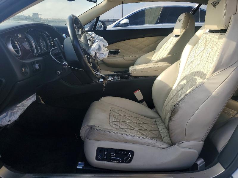 2014 Bentley Continental VIN SCBGC3ZA9EC094424 COPART salvage auction — FRONT END, Nv - Dis/Dlr/Exp Only Salvage Title, sold $12,200 on 2026-09-02 (photo 7)