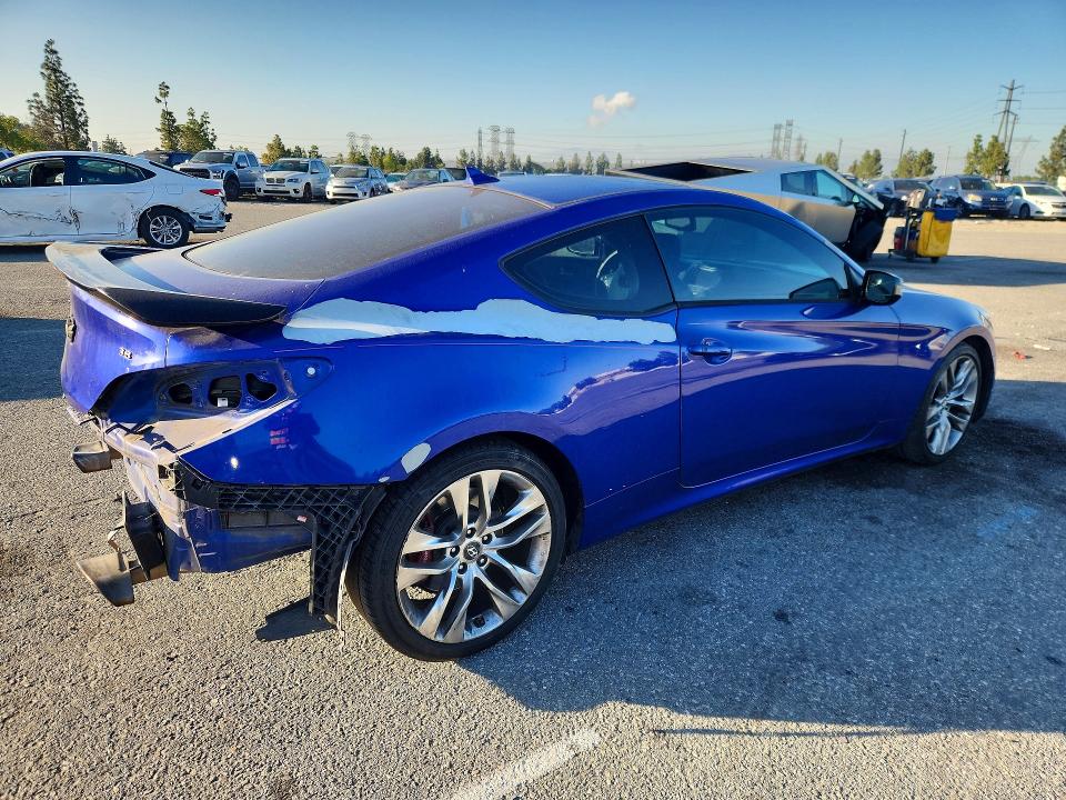 2013 Hyundai Genesis VIN KMHHU6KJ8DU105802 COPART salvage auction — REAR END, Salvage Title, sold $150 on 2026-07-23 (photo 3)