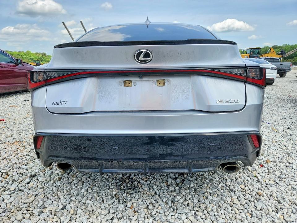 2024 Lexus Is VIN JTHBA1D2XR5131619 COPART salvage auction — FRONT END, Salvage Title, sold $925 on 2026-07-21 (photo 6)
