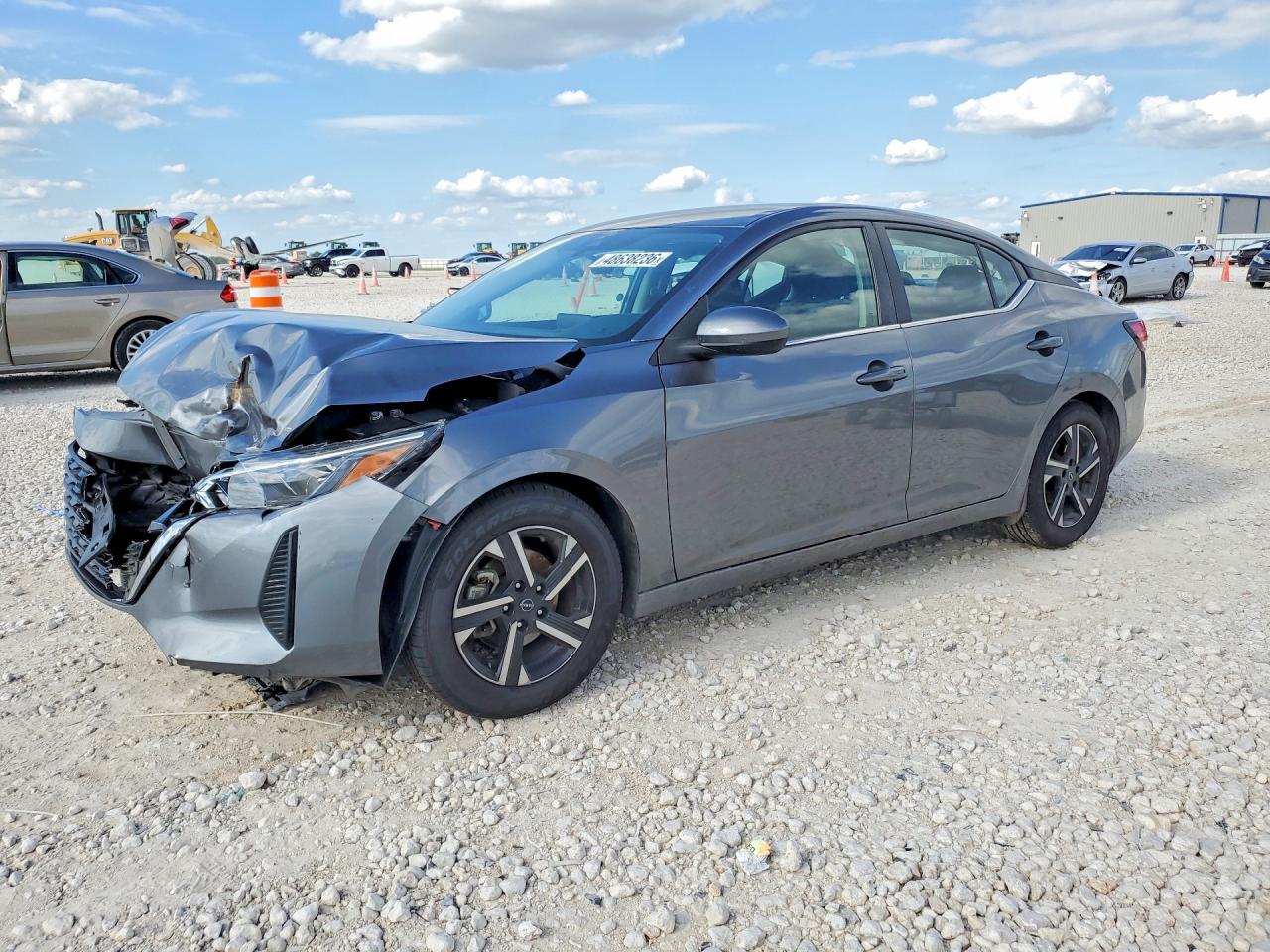 2024 Nissan Sentra VIN 3N1AB8CV3RY264906 COPART salvage auction — Front End, TX - SALVAGE VEHICLE TITLE, sold $2,950 on 2026-07-09 (photo 1)