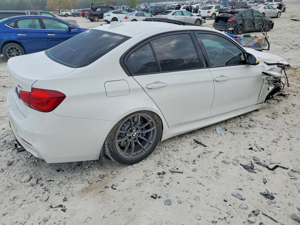 2015 BMW M3 VIN WBS3C9C55FP805761 COPART salvage auction — SIDE, Id - Salvage Certificate Of Title, sold $4,900 on 2026-07-27 (photo 3)