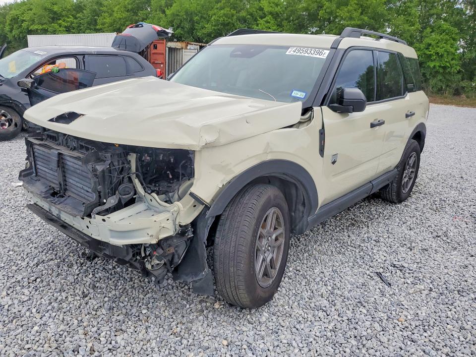 2025 Ford Bronco VIN 3FMCR9BN4SRE25638 COPART salvage auction — FRONT END, Salvage Title, sold $6,200 on 2026-07-27 (photo 1)