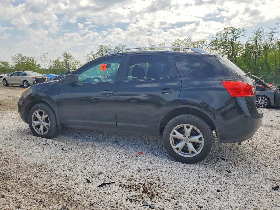 2008 Nissan Rogue VIN JN8AS58V38W412485 COPART salvage auction — UNDERCARRIAGE, Md - Cert Of Salvage > 75% Damage, sold $300 on 2026-07-28 (photo 2)