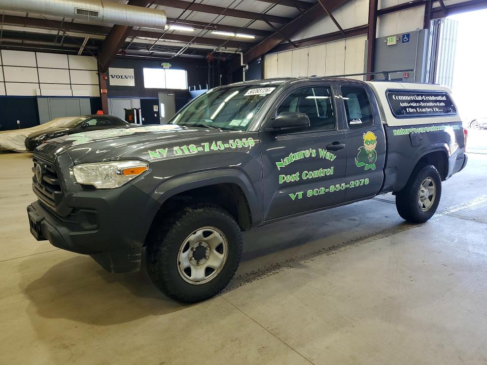 2018 Toyota Tacoma VIN 5TFSX5EN3JX059204 COPART salvage auction — REAR END, Ny - Certificate Of Title, sold $9,400 on 2026-07-30 (photo 1)