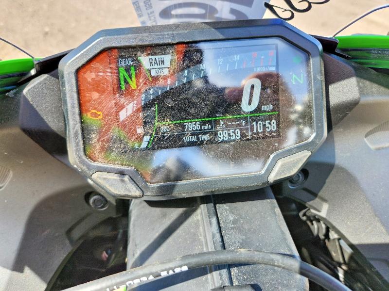 2025 Kawasaki Zx VIN JKBZXJK12SA010045 COPART salvage auction — FRONT END, Sd - Cert Of Title-Salvage, sold $3,050 on 2026-07-09 (photo 7)