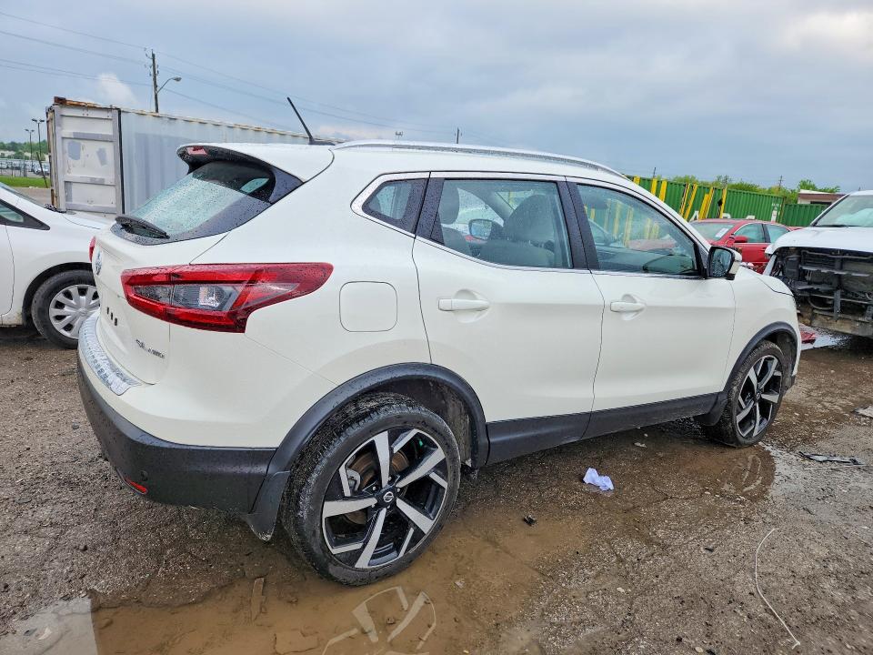 2022 Nissan Rogue VIN JN1BJ1CW4NW494012 COPART salvage auction — HAIL, Il - Salvage Certificate, sold $800 on 2026-07-03 (photo 3)