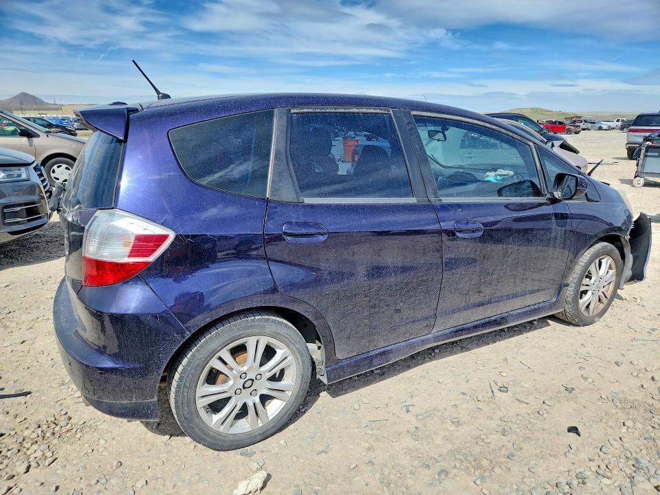 2010 Honda Fit VIN JHMGE8H40AC031303 COPART salvage auction — FRONT END, Ut - Salvage Certificate, sold $325 on 2026-07-07 (photo 3)