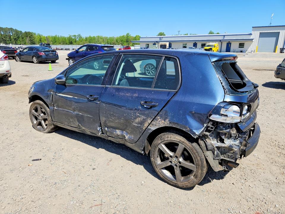 2012 Volkswagen Golf VIN WVWDA7AJ3CW237727 COPART salvage auction — SIDE, Nc - Salvage Certificate Of Title, sold $225 on 2026-07-13 (photo 2)