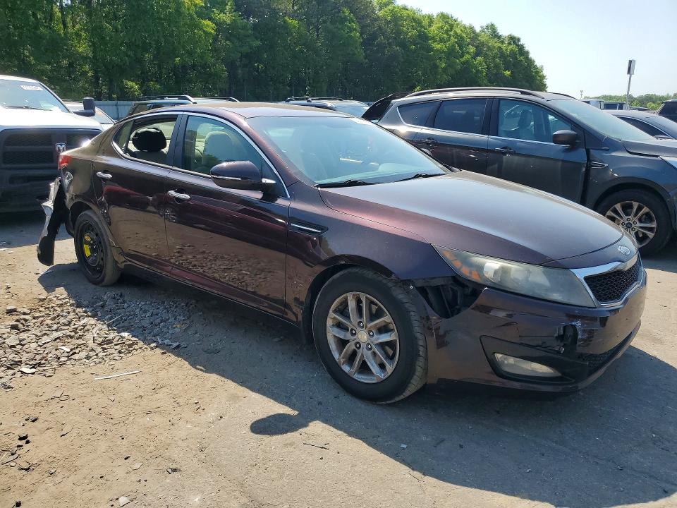 2012 Kia Optima VIN 5XXGM4A76CG006300 COPART salvage auction — FRONT END, Ga - Cert Of Title-Salvage, sold $625 on 2026-07-24 (photo 4)