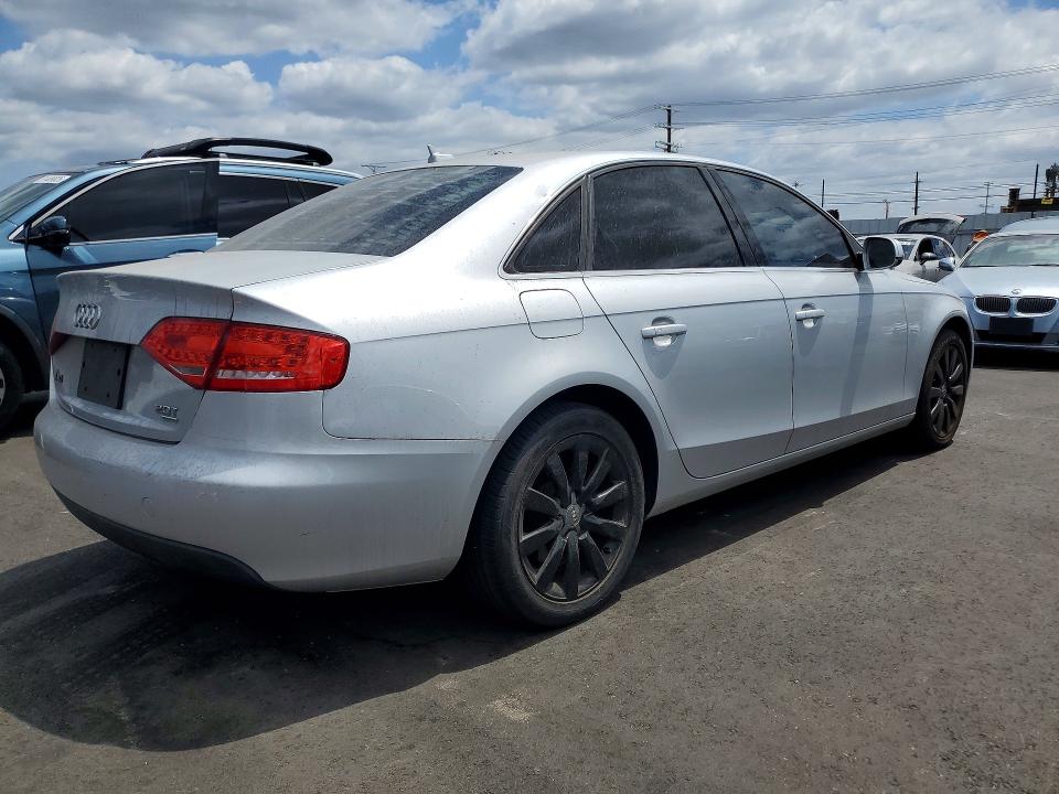 2011 Audi A4 VIN WAUFFAFL3BN052662 COPART salvage auction — MINOR DENT/SCRATCHES, CA - APP FOR DUP CLEAN OR AC, sold $225 on 2026-07-27 (photo 3)