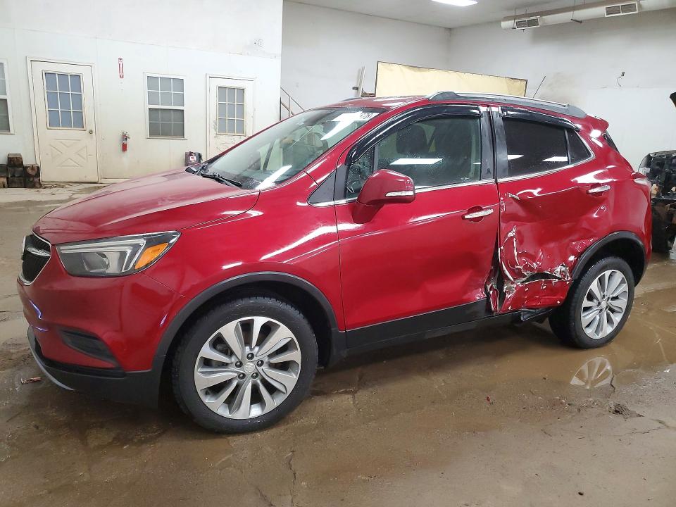 2018 Buick Encore VIN KL4CJESB0JB543743 COPART salvage auction — SIDE, Mi - Certificate Of Title, sold $200 on 2026-07-08 (photo 1)