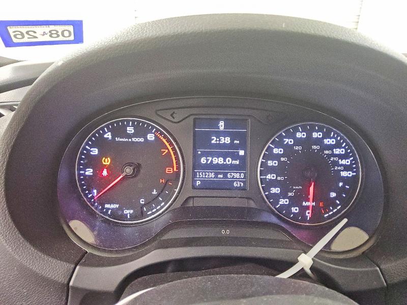 2016 Audi A3 VIN WAUA7GFF1G1117687 COPART salvage auction — MINOR DENT/SCRATCHES, TX - CERTIFICATE OF TITLE, sold $150 on 2026-07-21 (photo 9)