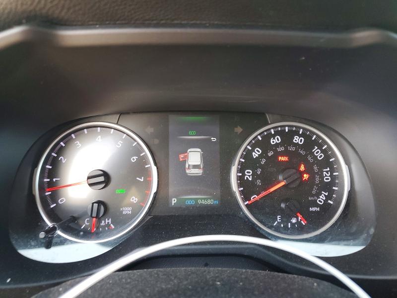 2021 Toyota Rav4 VIN 2T3P1RFV1MC160104 COPART salvage auction — FRONT END, Ca - Salvage Certificate, sold $8,300 on 2026-07-09 (photo 9)