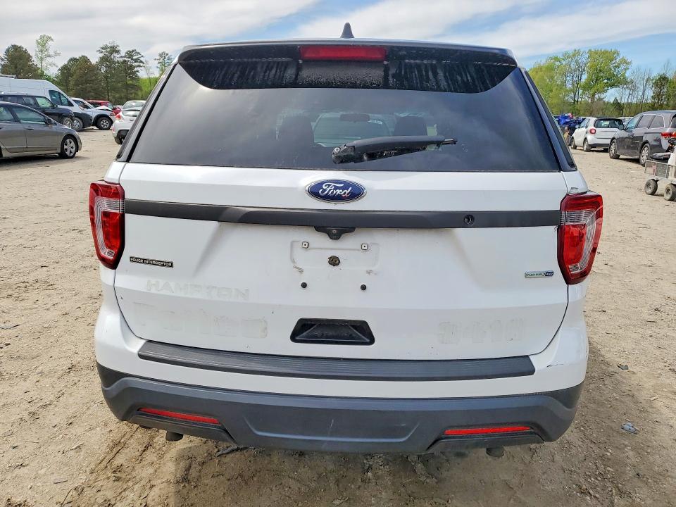 2018 Ford Explorer VIN 1FM5K8ARXJGB68678 COPART salvage auction — FRONT END, Oh - Certificate Of Title, sold $2,500 on 2026-07-09 (photo 6)