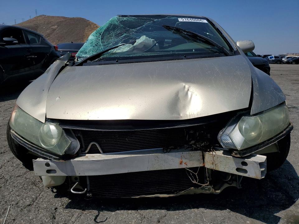 2008 Honda Civic VIN 1HGFA16588L082426 COPART salvage auction — FRONT END, CA - SALVAGE CERTIFICATE, sold $300 on 2026-07-02 (photo 5)
