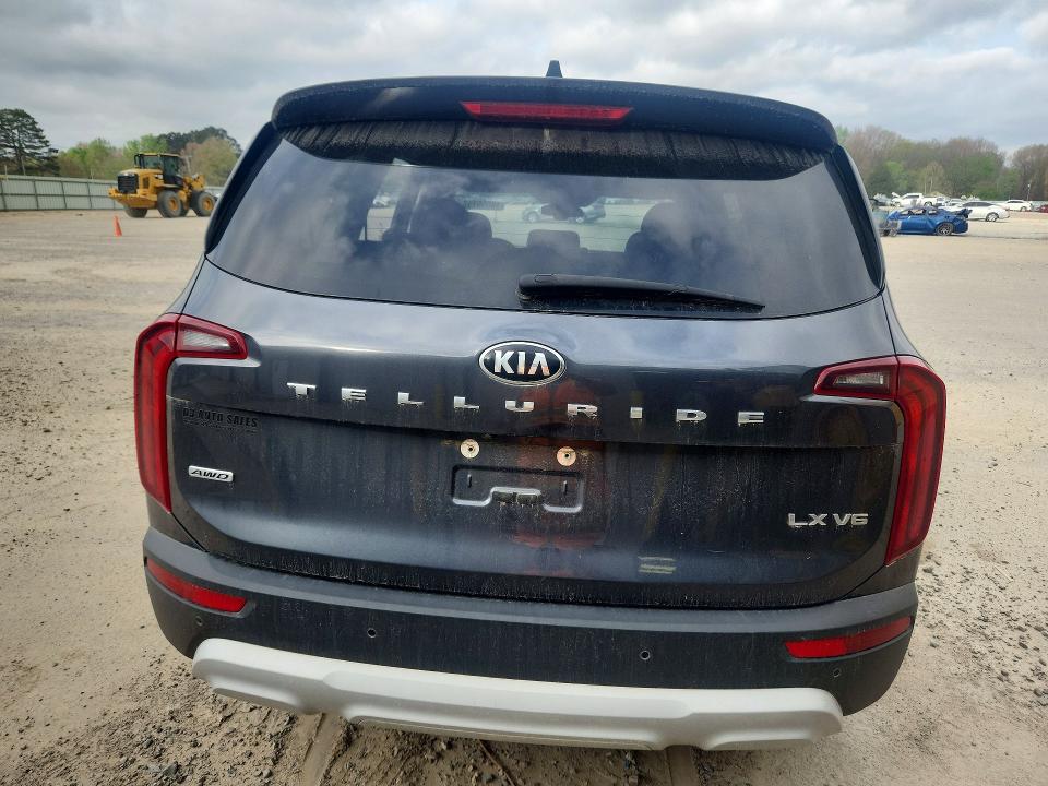 2020 Kia Telluride VIN 5XYP2DHC8LG048410 COPART salvage auction — FRONT END, Ar - Cert Of Title-Salvage, sold $5,600 on 2026-07-27 (photo 6)