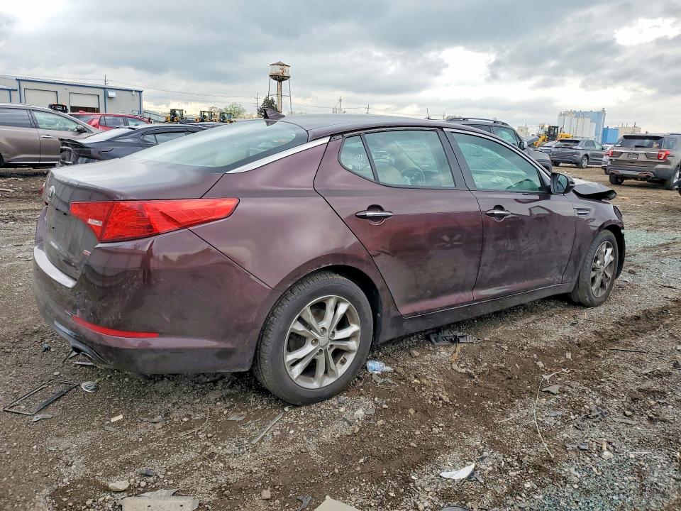 2013 Kia Optima VIN 5XXGM4A73DG099388 COPART salvage auction — FRONT END, Il - Salvage Certificate, sold $225 on 2026-07-10 (photo 3)