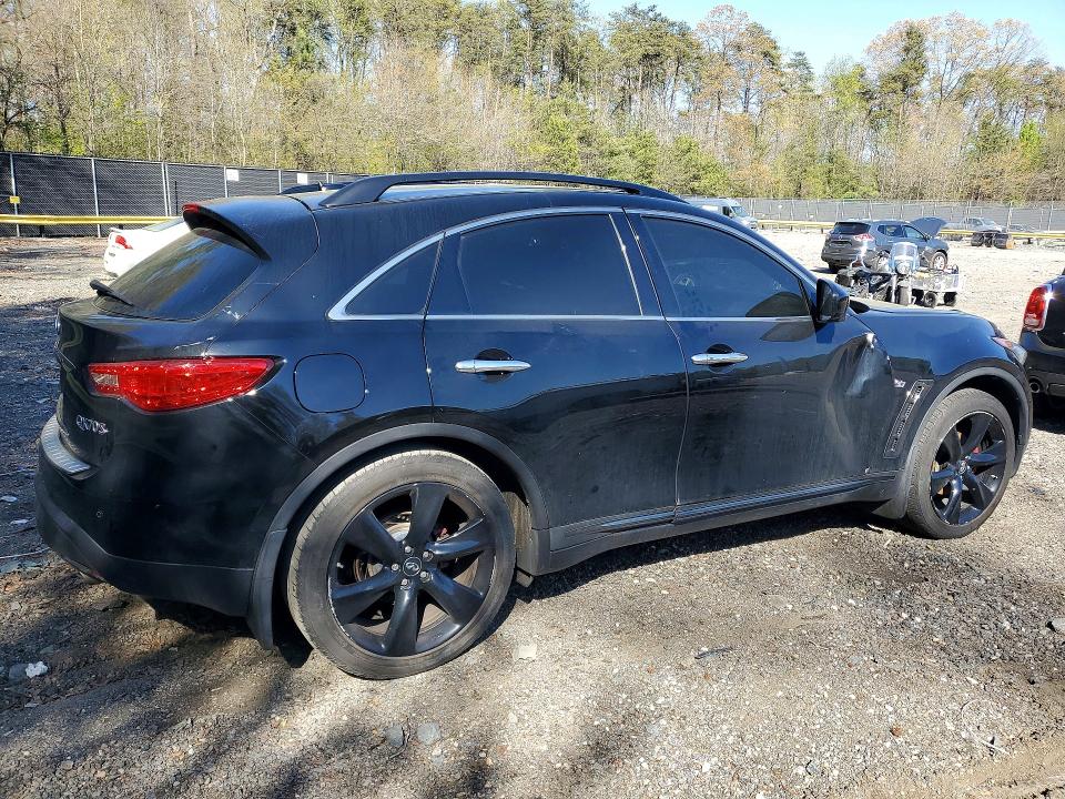 2017 Infiniti Qx70 VIN JN8CS1MW3HM413535 COPART salvage auction — SIDE, Md - Cert Of Salvage > 75% Damage, sold $225 on 2026-07-17 (photo 3)