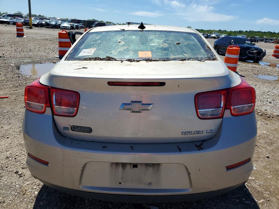 2016 Chevrolet Malibu VIN 1G11B5SA5GF135380 COPART salvage auction — FRONT END, Tx - Nonrepairable Title, sold $100 on 2026-07-02 (photo 6)