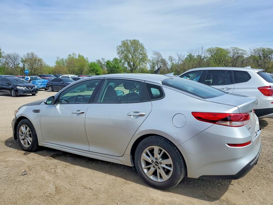 2019 Kia Optima VIN 5XXGT4L3XKG275816 COPART salvage auction — FRONT END, Ia - Salvage W/Salvage History, sold $1,500 on 2026-07-06 (photo 2)