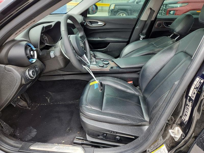 2019 Alfa romeo Giulia VIN ZARFAMBN6K7600092 COPART salvage auction — FRONT END, Salvage Title, sold $4,250 on 2026-07-10 (photo 7)