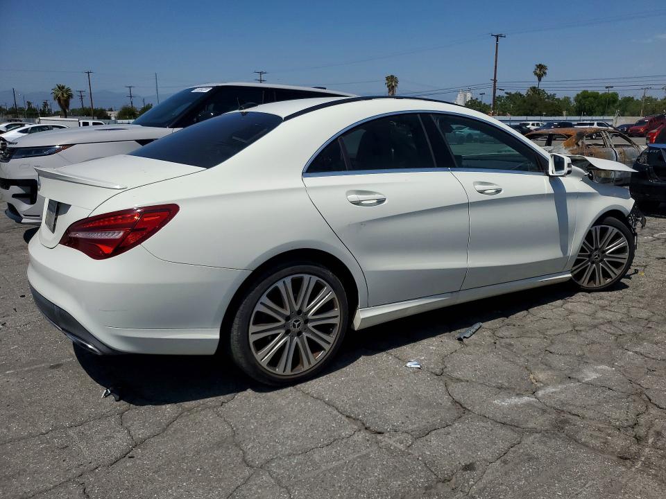 2018 Mercedes-benz Cla-class VIN WDDSJ4EB0JN578424 COPART salvage auction — FRONT END, Ca - Dis/Dlr/Exp Only Clean Title (P), sold $4,050 on 2026-07-08 (photo 3)