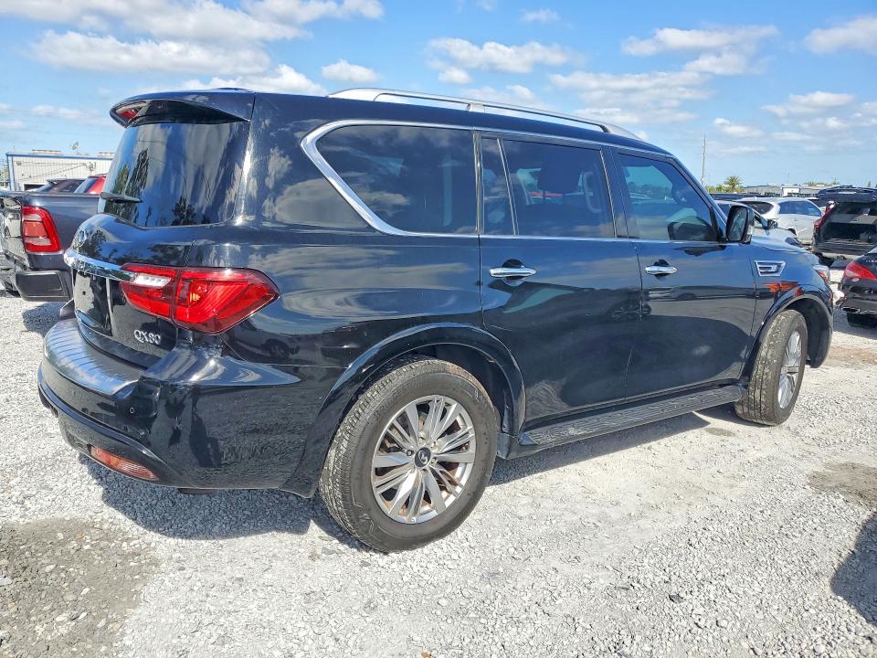 2021 Infiniti Qx80 VIN JN8AZ2AF6M9715797 COPART salvage auction — MINOR DENT/SCRATCHES, Fl - Certificate Of Title, sold $16,700 on 2026-07-27 (photo 3)