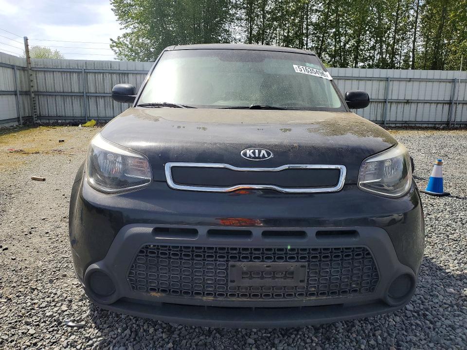 2014 Kia Soul VIN KNDJN2A25E7715758 COPART salvage auction — FRONT END, Wa - Vehicle Cert Of Ownership-Titl, sold $425 on 2026-07-13 (photo 5)