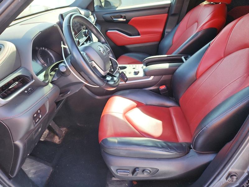 2023 Toyota Highlander VIN 5TDKDRBH0PS501238 COPART salvage auction — FRONT END, AB - BOS - SALVAGE, sold $19,800 on 2026-07-09 (photo 7)