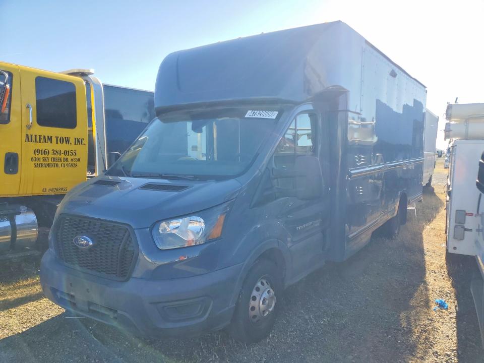 2021 Ford Transit-350 VIN 1FDDF6P88MKA41416 COPART salvage auction — SIDE, Ca - Dis/Dlr/Exp Only Clean Title, sold $15,850 on 2026-07-28 (photo 1)