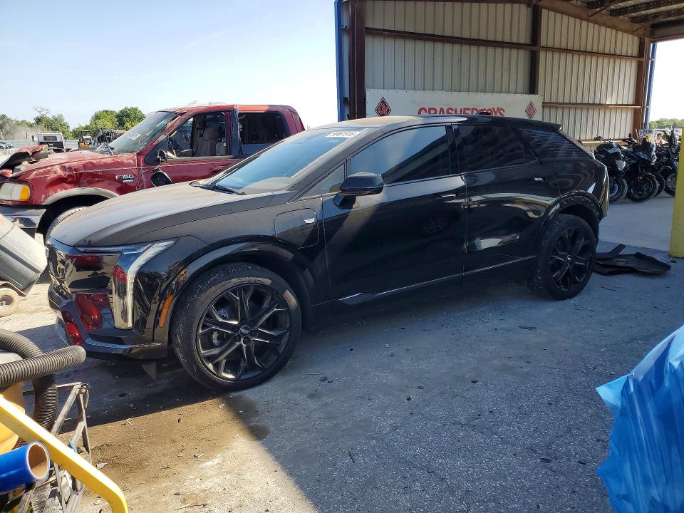 2025 Cadillac Optiq VIN 3GYK3EMR8SS182669 COPART salvage auction — REAR END, Salvage Title, sold $17,200 on 2026-07-24 (photo 1)