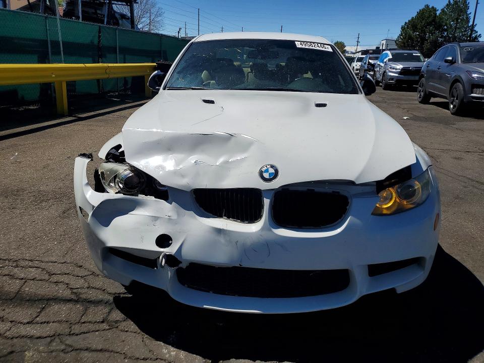 2011 BMW M3 VIN WBSPM9C50BE203354 COPART salvage auction — FRONT END, Id - Salvage Certificate Of Title, sold $8,900 on 2026-07-14 (photo 5)