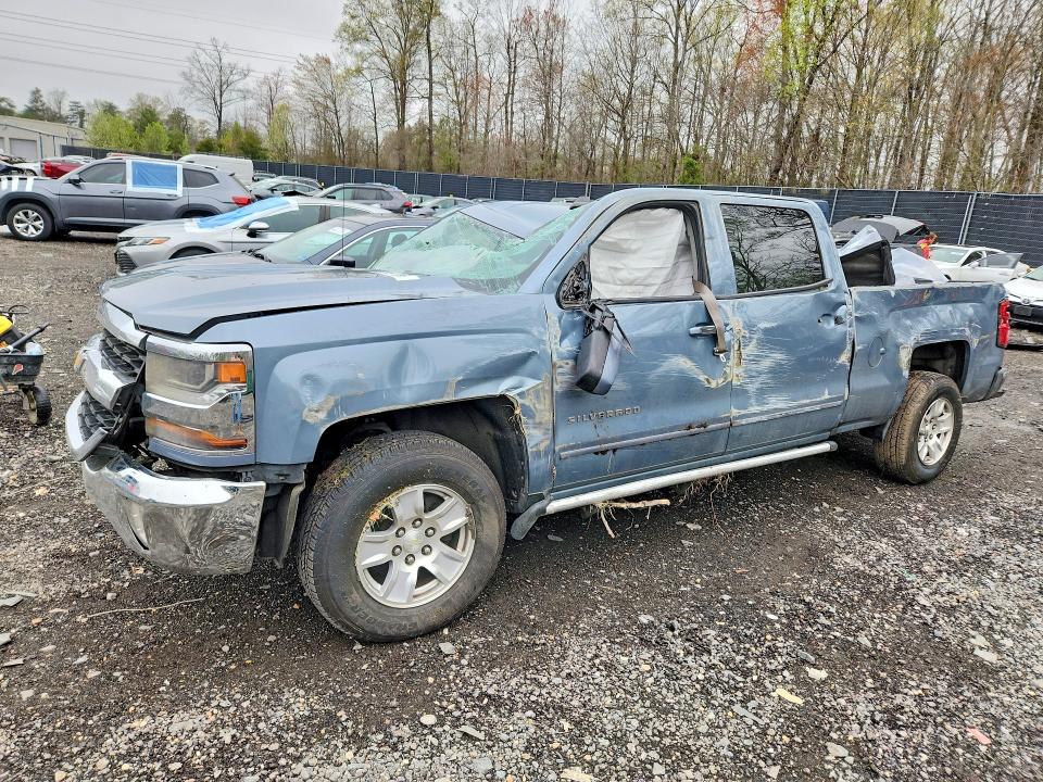 2016 Chevrolet Silverado VIN 3GCPCREC9GG275899 COPART salvage auction — SIDE, Md - Cert Of Salvage > 75% Damage, sold $225 on 2026-07-24 (photo 1)