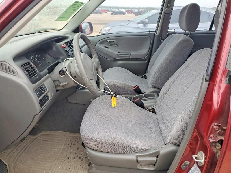 2000 Suzuki Grand vitara VIN JS3TE62V8Y4105448 COPART salvage auction — FRONT END, Tx - Bonded Title - Salvage, sold $125 on 2026-07-16 (photo 7)