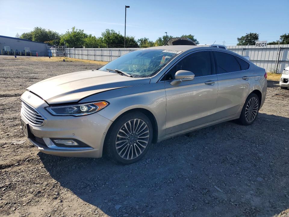 2017 Ford Fusion VIN 3FA6P0H97HR215952 COPART salvage auction — SIDE, Ca - Salvage Certificate, sold $975 on 2026-07-09 (photo 1)