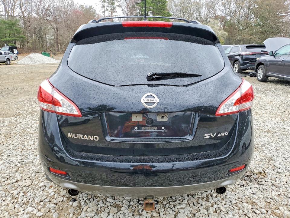 2013 Nissan Murano VIN JN8AZ1MW2DW314626 COPART salvage auction — FRONT END, Ma - Cert Of Title-Reconstrctd Coll, sold $375 on 2026-07-29 (photo 6)