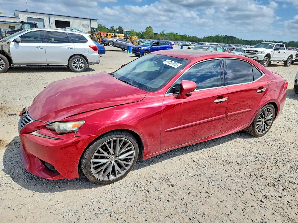 2014 Lexus Is VIN JTHCF1D2XE5010976 COPART salvage auction — FRONT END, NC - SALVAGE CERTIFICATE OF TITLE, sold $1,400 on 2026-07-27 (photo 1)