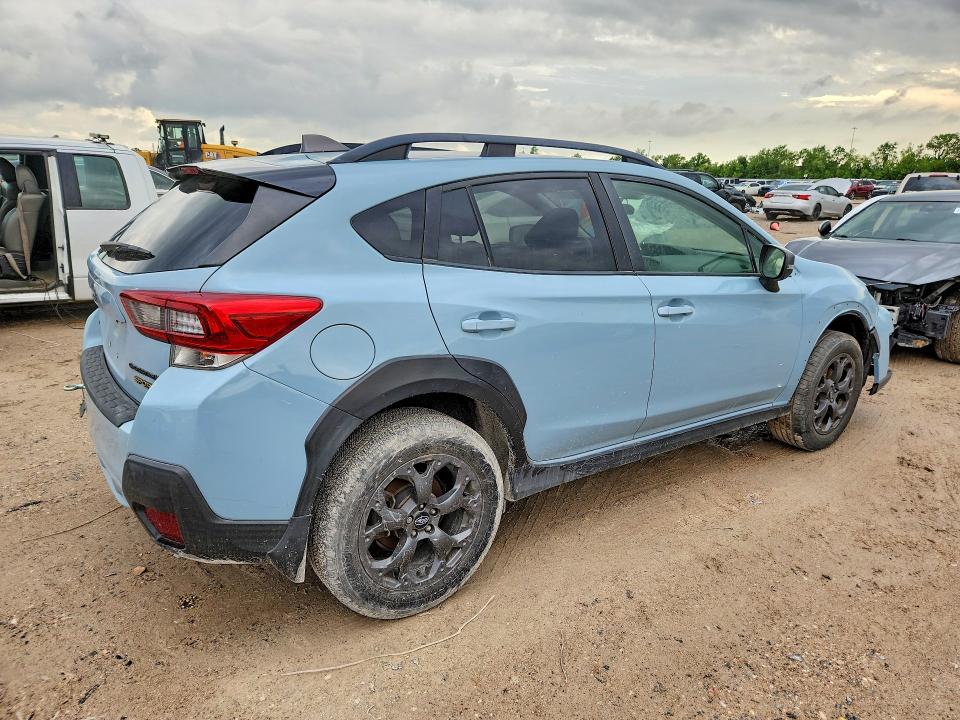 2021 Subaru Xv VIN JF2GTHSCXMH256828 COPART salvage auction — FRONT END, Tx - Cert Of Title-Rebuilt Salvage, sold $2,950 on 2026-07-09 (photo 3)