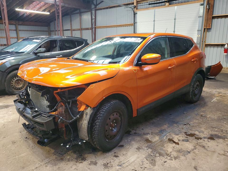2018 Nissan Qashqai VIN JN1BJ1CR2JW263551 COPART salvage auction — FRONT END, Salvage Title, sold $2,100 on 2026-07-14 (photo 1)