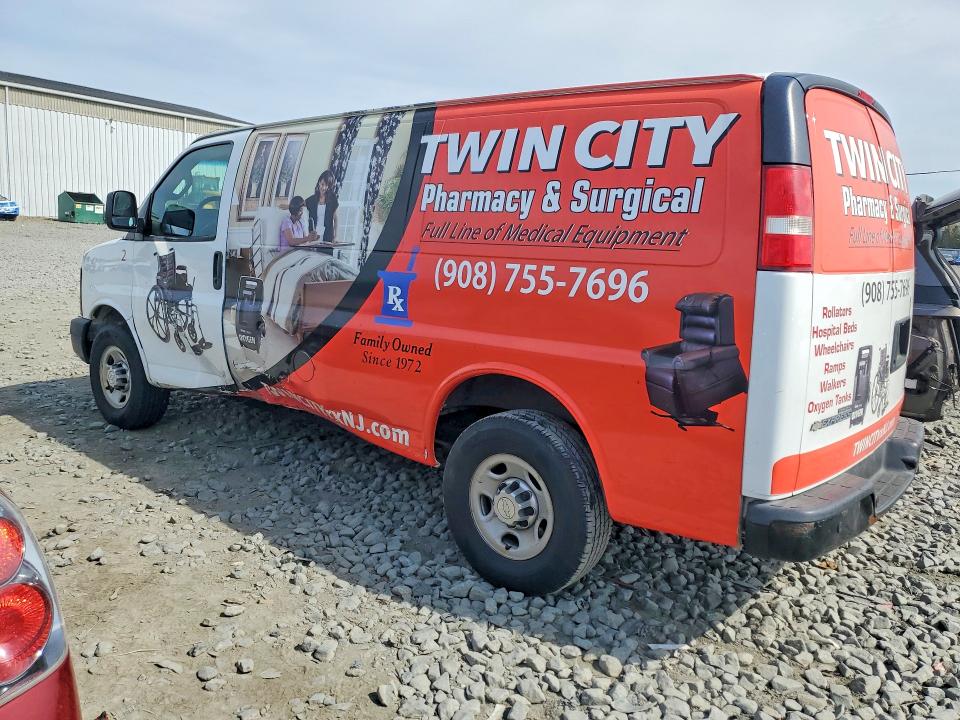 2016 Chevrolet Express VIN 1GCWGAFF2G1233163 COPART salvage auction — SIDE, Nj - Certificate Of Title, sold $1,519 on 2026-07-20 (photo 2)