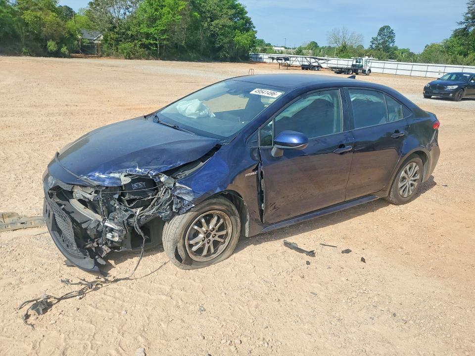 2020 Toyota Corolla VIN JTDEBRBE5LJ001222 COPART salvage auction — FRONT END, Nc - Salvage Certificate Of Title, sold $175 on 2026-07-27 (photo 1)