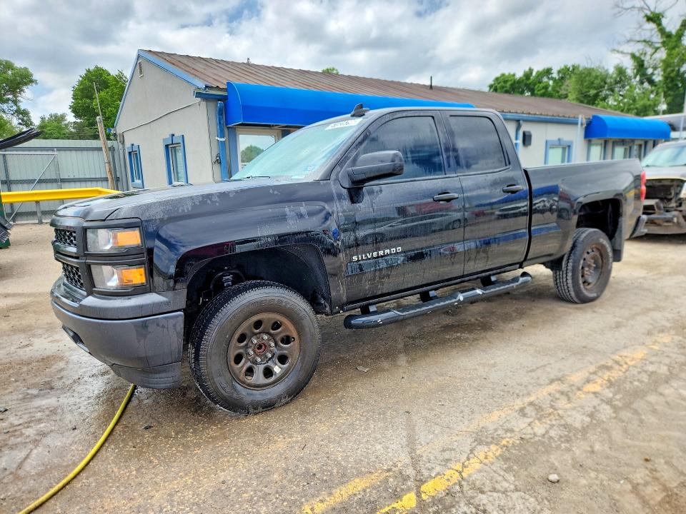 2015 Chevrolet Silverado 1500 VIN 1GCRCPEH4FZ441222 COPART salvage auction — NORMAL WEAR, Ks - Certificate Of Title, sold $1,100 on 2026-07-03 (photo 1)