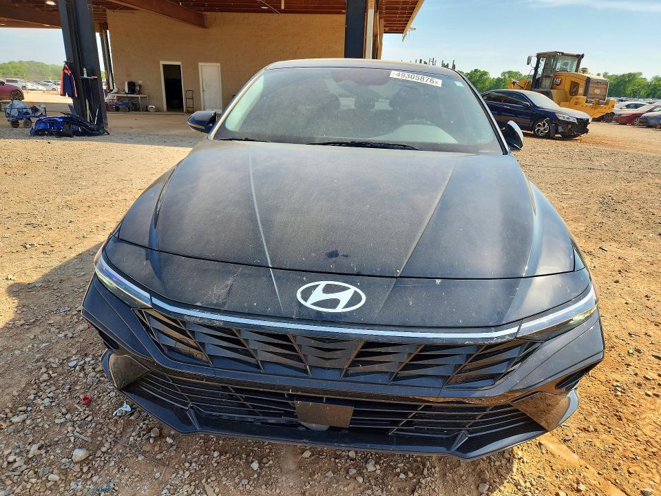 2025 Hyundai Elantra VIN KMHLS4DG2SU902758 COPART salvage auction — REAR END, Al - Cert Of Title-Salvage Title, sold $5,700 on 2026-07-22 (photo 5)