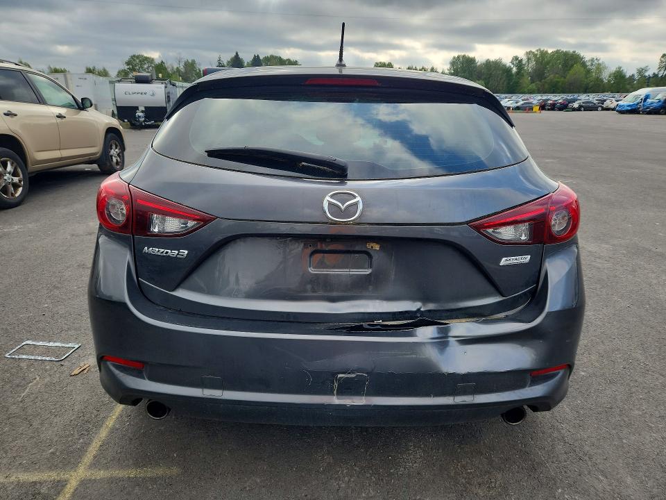 2017 Mazda 3 VIN JM1BN1L70H1103613 COPART salvage auction — FRONT END, Or - Salvage Title Certificate, sold $125 on 2026-07-29 (photo 6)