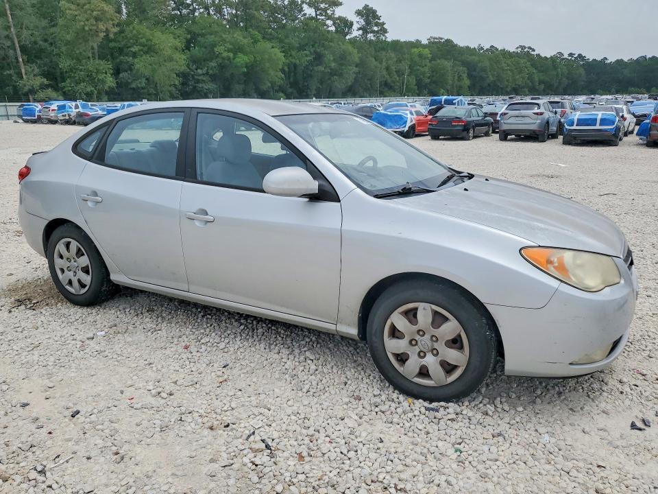 2008 Hyundai Elantra VIN KMHDU46D08U426004 COPART salvage auction — REAR END, Tx - Salvage Vehicle Title, sold $525 on 2026-07-31 (photo 4)