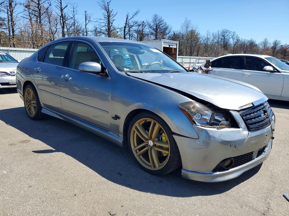 2006 Infiniti M35 VIN JNKAY01F16M254512 COPART salvage auction — FRONT END, NY - MV-907A SALVAGE CERTIFICATE, sold $500 on 2026-07-27 (photo 4)