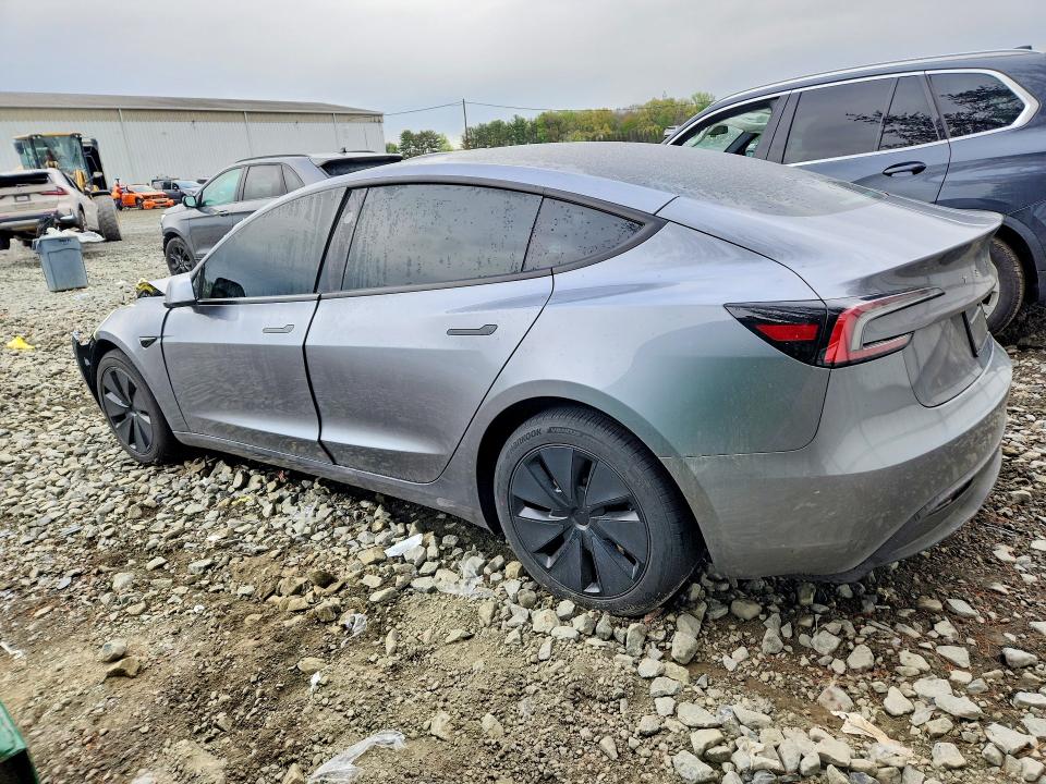 2025 Tesla Model 3 VIN 5YJ3E1EB8SF066329 COPART salvage auction — FRONT END, Nj - Cert Of Title-Salvage, sold $14,200 on 2026-07-15 (photo 2)