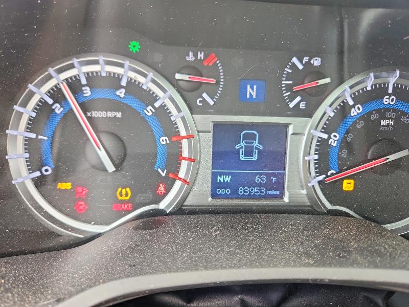 2018 Toyota 4runner VIN JTEZU5JRXJ5177094 COPART salvage auction — SIDE, Ga - Cert Of Title-Salvage, sold $5,300 on 2026-07-30 (photo 9)